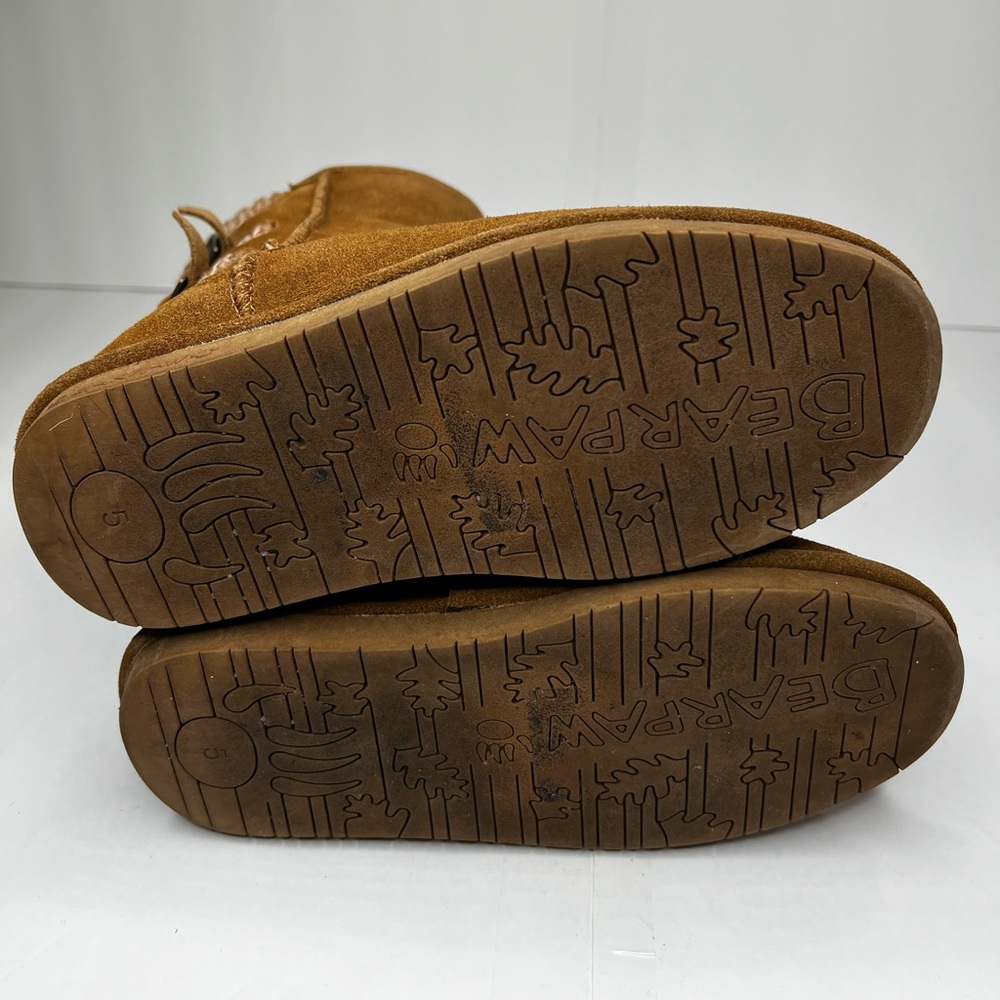 Bearpaw Boshie Hickory Youth Boots - Size 5 - Picture 4 of 10